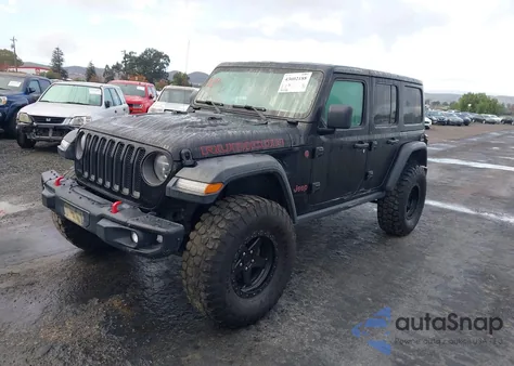 2018 Jeep Wrangler Unlimited Rubicon 4X4 z USA, uszkodzony, nr VIN 1C4HJXFN7JW176408